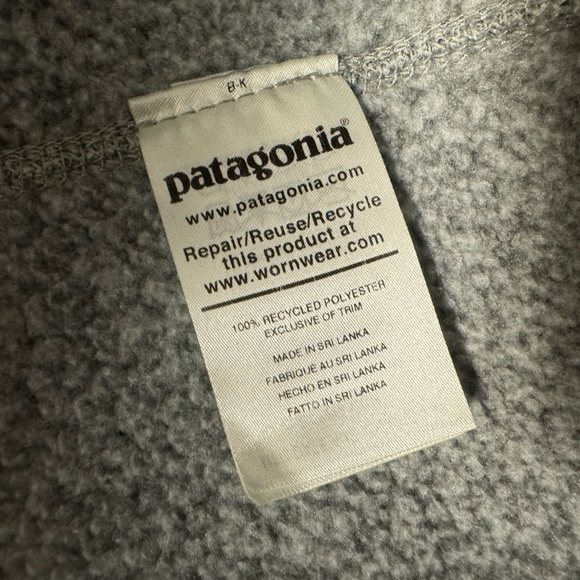 (BNWOT) Women’s Patagonia Better Sweater Birch White - Picture 4 of 6